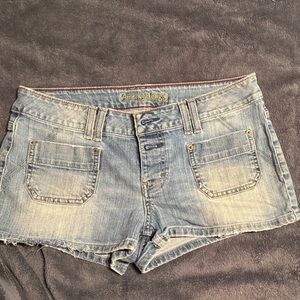 American Eagle Outfitters Light Blue Jean Shorts